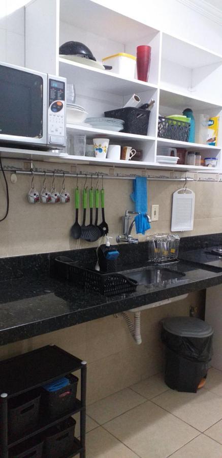 Apartamento No Canto Do Forte, Wi-Fi, Estacionamento Gratuito E Churrasqueira 프라이아 그란데 외부 사진